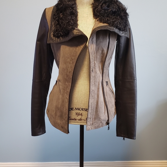 Danier Leather | Suede, Leather, And Fur Jacket - Picture 7 of 15